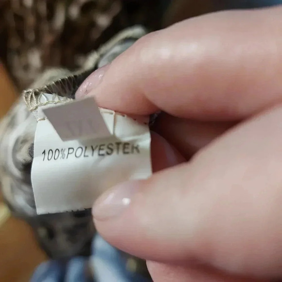 Plushe | Leopard Print Flounced  Sleeve Maxi Dress - Plus Size - Picture 9 of 14